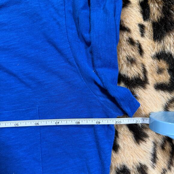 Hollister Blue Short Sleeve Baby Tee Top Size Large - Picture 3 of 6